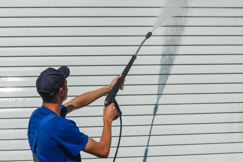 Garage Power Washing