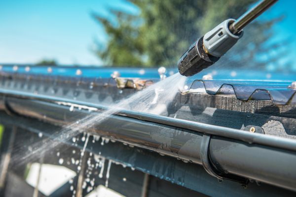 Cost of Gutter Pressure Washing in Doylestown