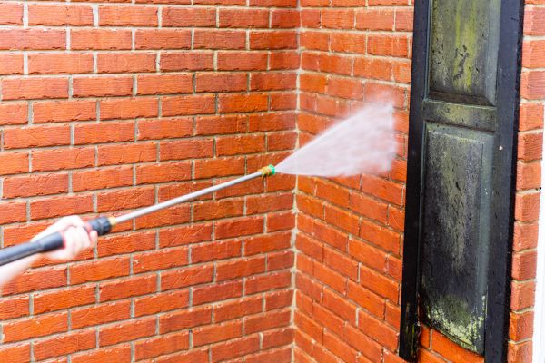 Brick Surface Pressure Washing